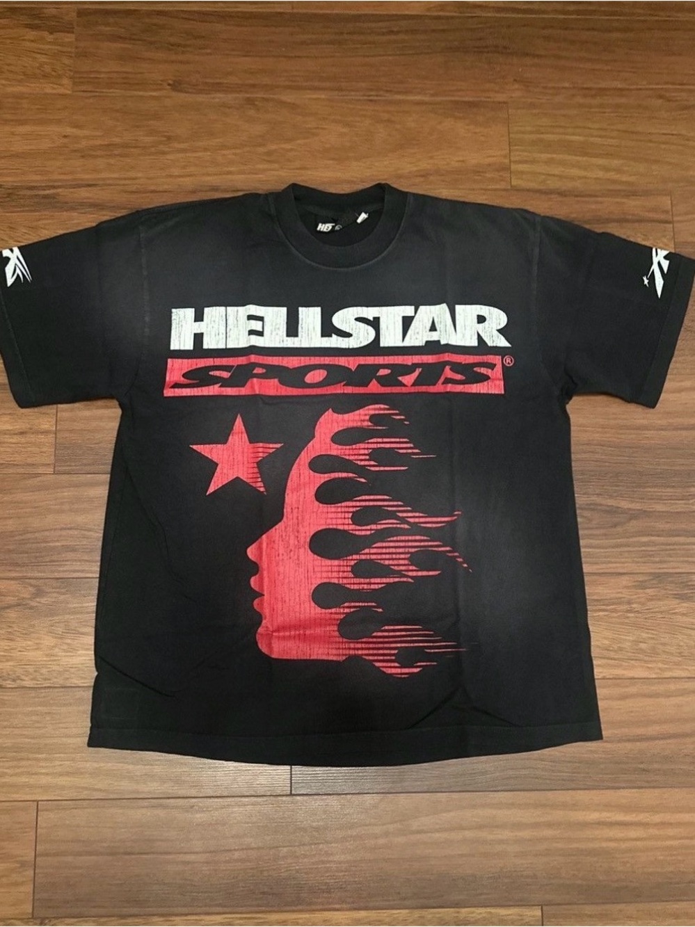 Hellstar Sports Black & Red Graphic Tee